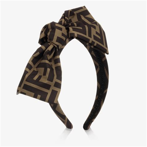 fendi headband kids|Fendi headband sale.